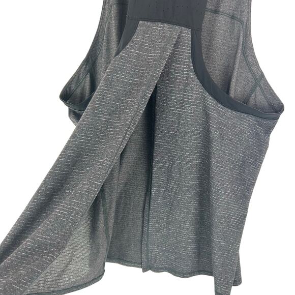 Lululemon Clip-In Tank Heathered Black / Black - Picture 5 of 5